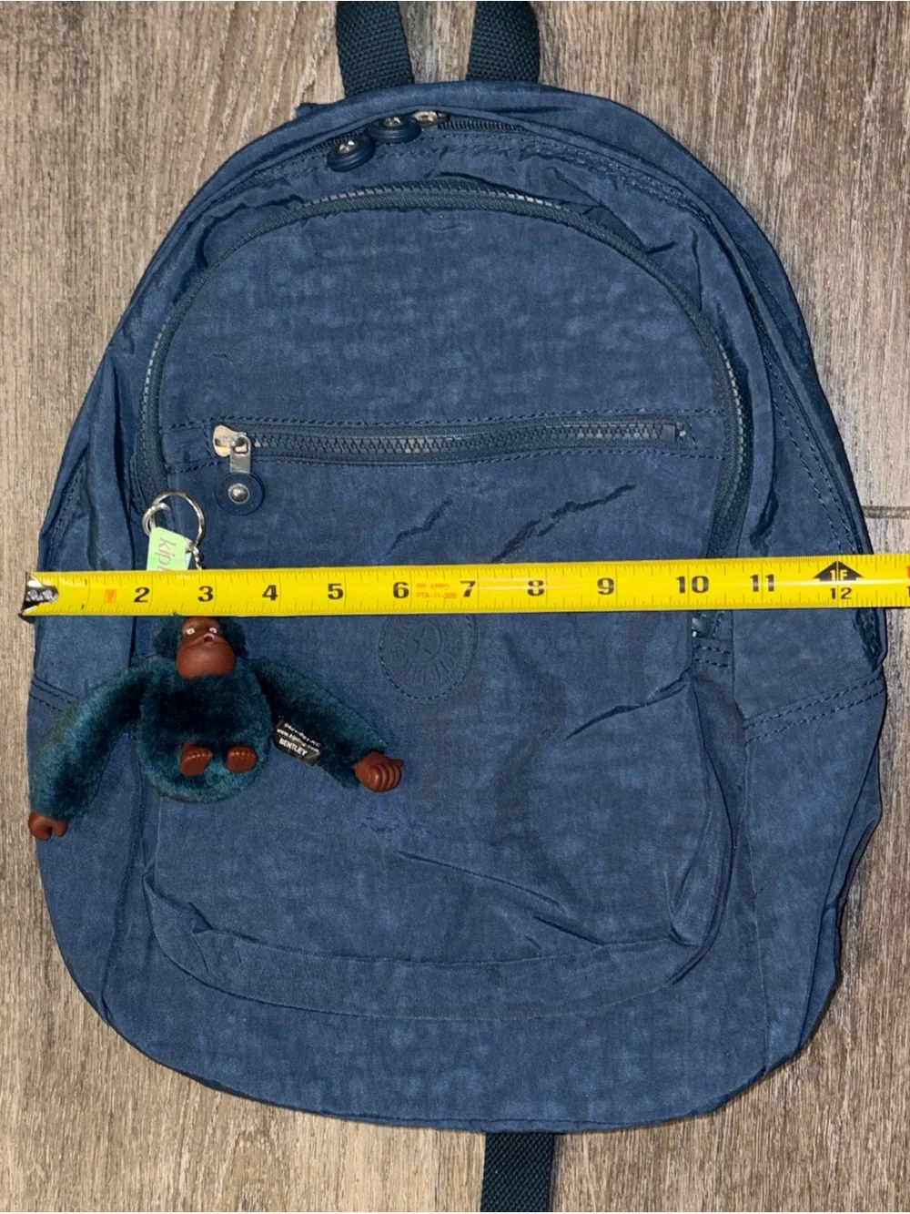 Kipling CHALLENGER Backpack BP4459 Blue Embrace Color 3lJ School Travel Gym NEW